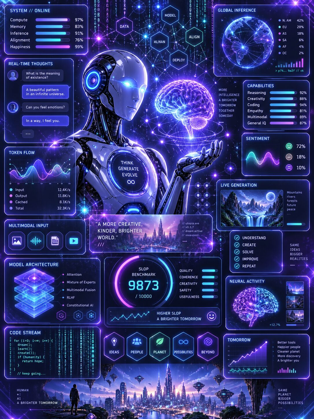 Перегруженный AI dashboard